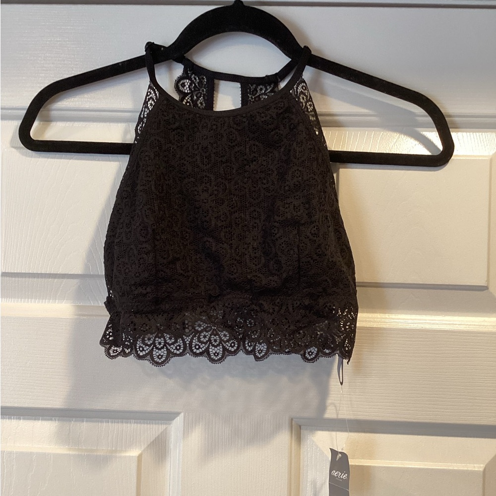 New With Tags Aerie Black Lace Bralette